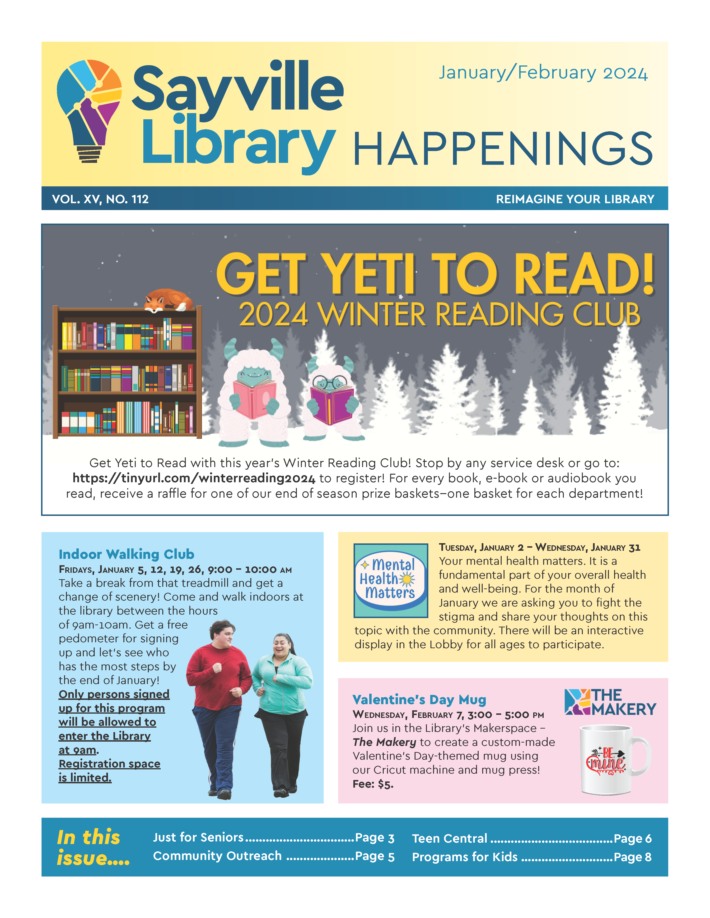 Newsletters Sayville Library